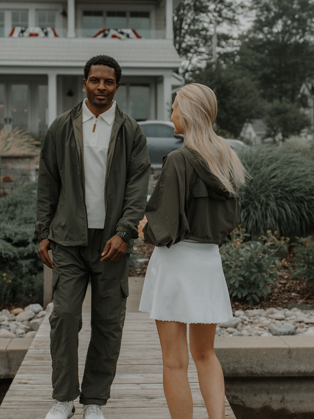 Olive Shift Cropped Jacket