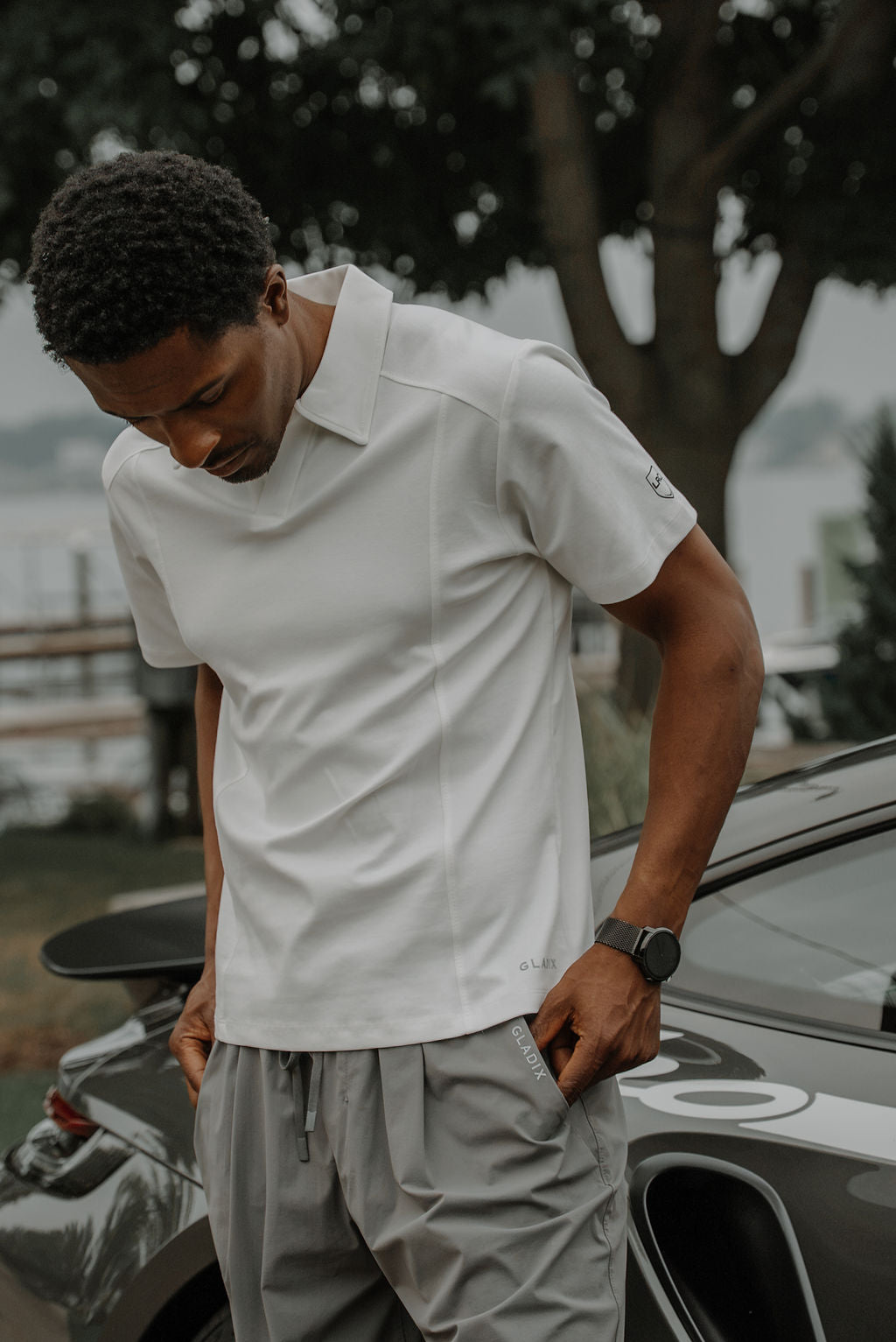 Off Duty Polo — White