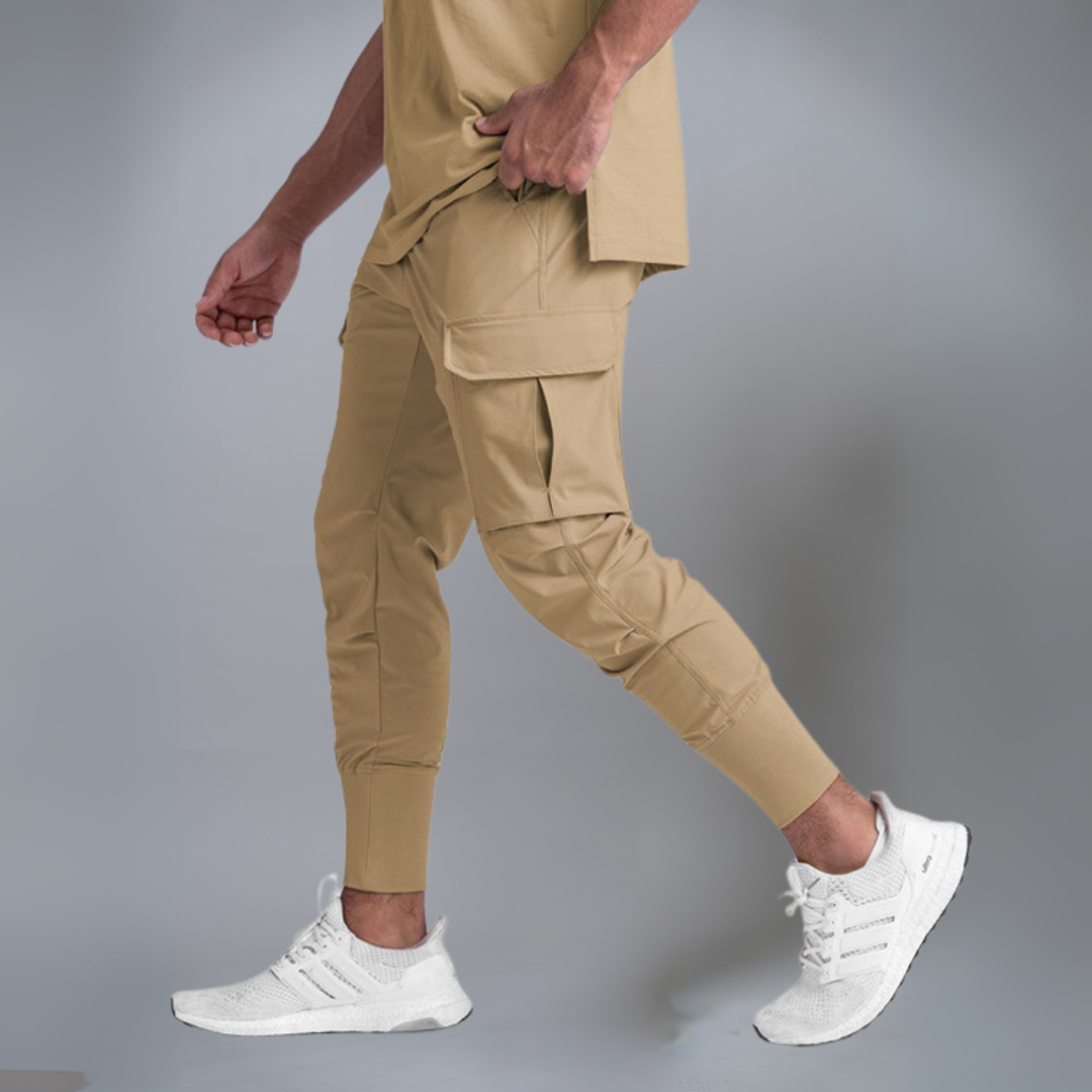 Stylish & Functional Cargo Pocket Joggers for Active Living